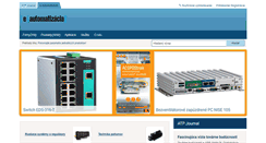Desktop Screenshot of e-automatizacia.sk