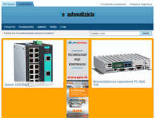 Tablet Screenshot of e-automatizacia.sk
